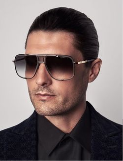 Dita Mach Five Authentic Limited Edition Gold Titanium Designer Luxury Sunglasses