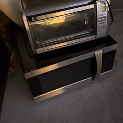 Microwave And  Toaster Used