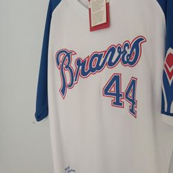 Atlanta Braves XXL Classic Baseball ⚾ Jersey Hank Aaron 