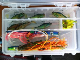 Fishing tackle box all new