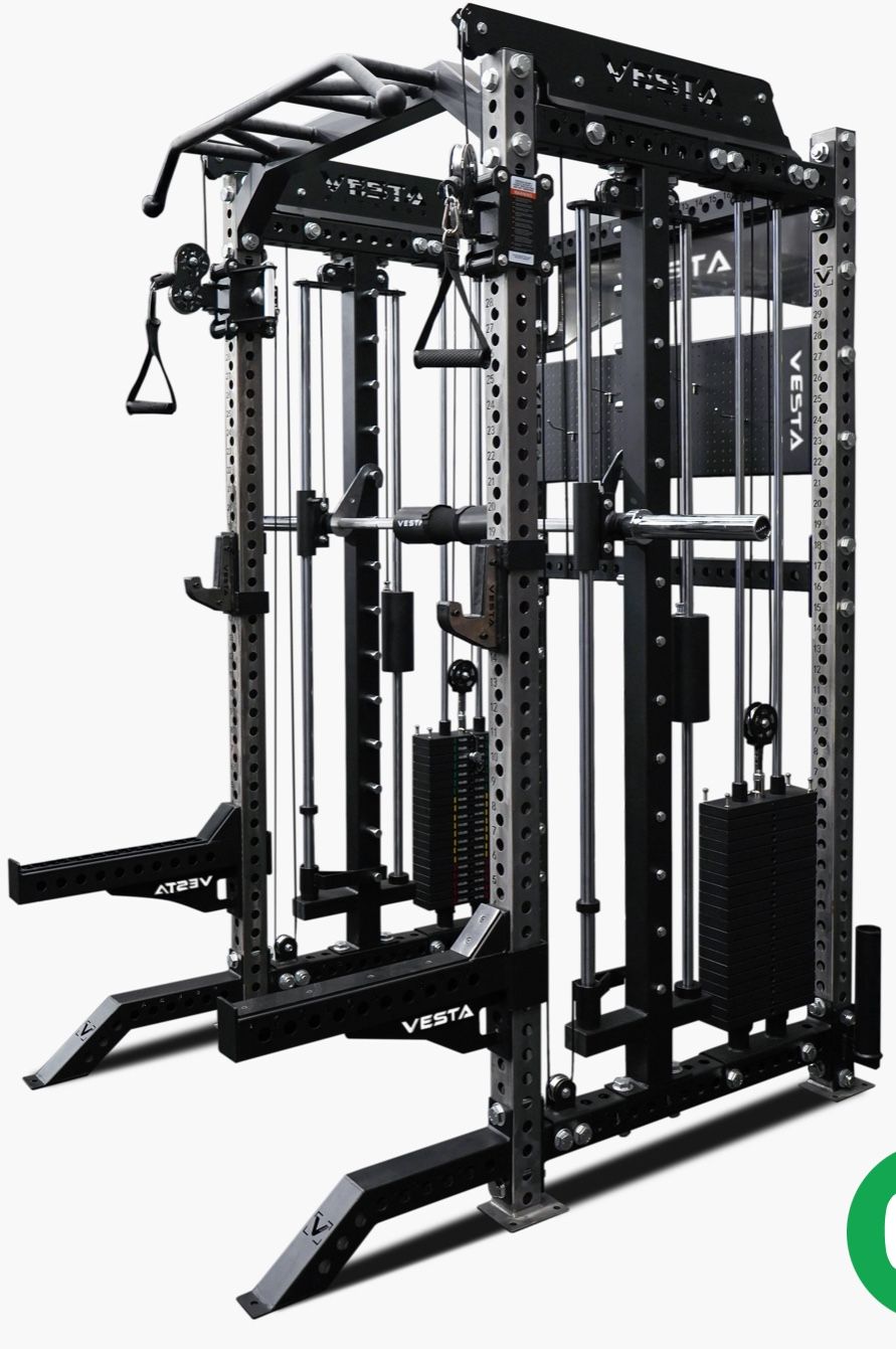 PRO SERIES 3IN1 Ultimate Rack With Smith Machine