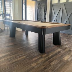  8’ Pool Table Unique Style (new) Includes Delivery And Installation