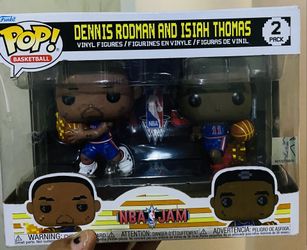 Funko Pop Dennis Rodman And Isiah Thomas