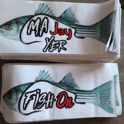 Fishing Decal Sticker For Cars