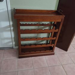 Wine Table  Cherry Color 