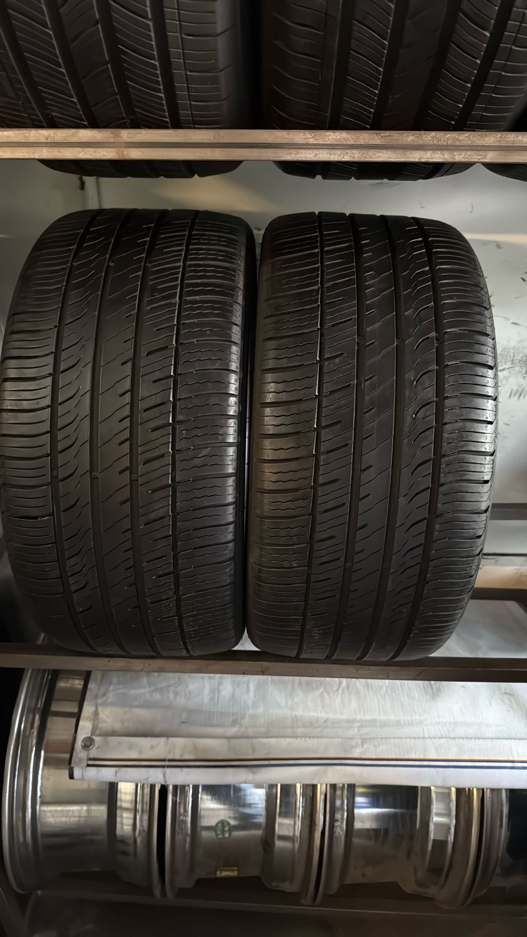 Pair Used Tires Size 255/35/18 KUMHO PA51