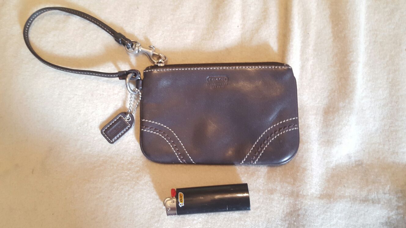 Coach wristlet