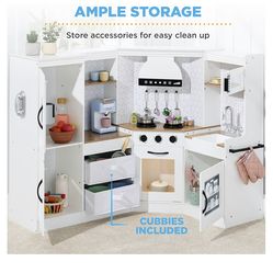 Farmhouse Corner Toddler KitchenBRAND NEW IN BOX