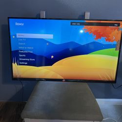 JVC 40” LED Flat Screen TV