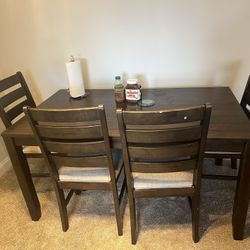 Dining Table  With  Five Chairs