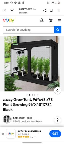 Have 2 Grow Tents For 150 Obo