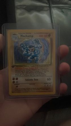 First edition Machamp