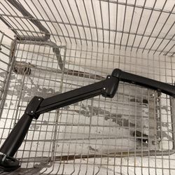 adjustable monitor arm mount.