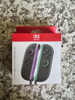 Brand New Nintendo Switch 2 Joy Con 2 Light Purple/Light Green