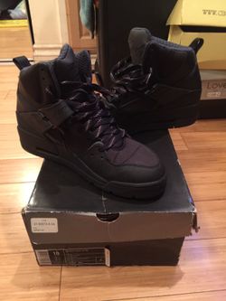 New Jordan Flight boots size 10