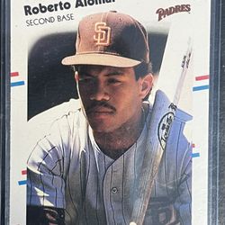 1988 Fleer Update Baseball Card Roberto Alomar Rookie