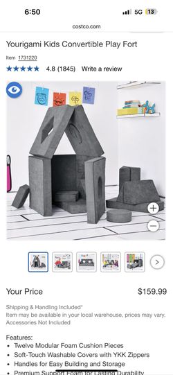 Kids Convertible Play Fort