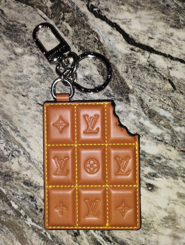 Pre owned ~ Brown Louis Vuitton Chocolate keychain,