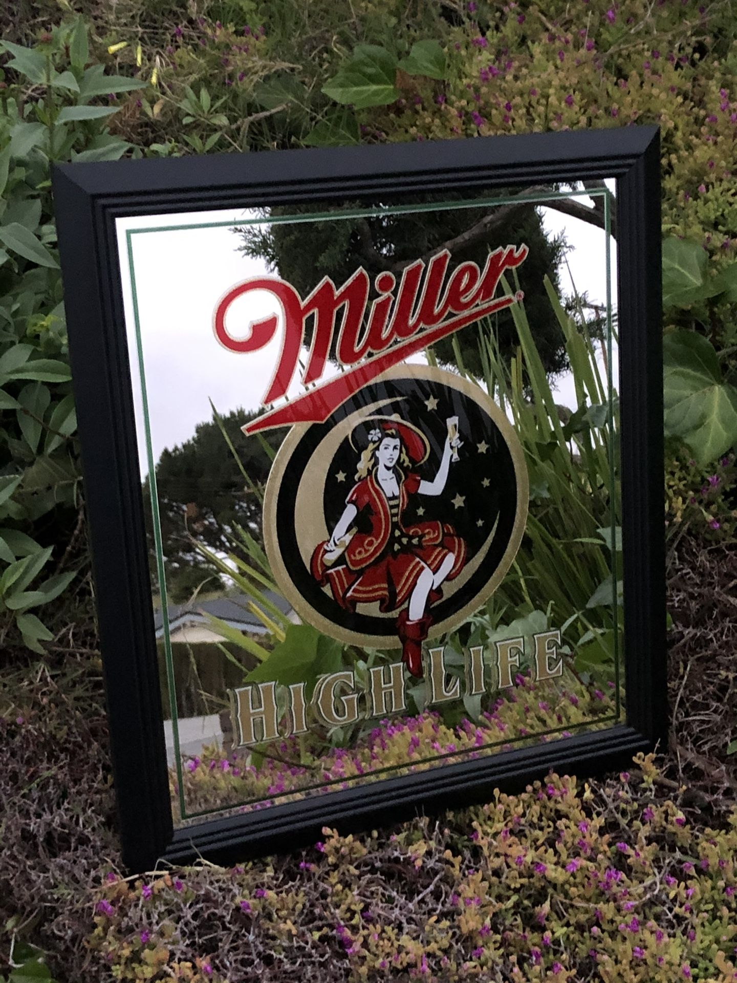 Miller High Life Beer Bar Mirror “New” Man Cave