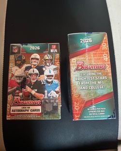 2026 Bowman NFL & College Football cards
