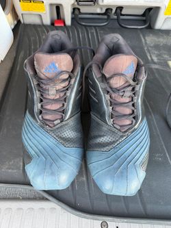 Adidas Basketball Sneakers Black and Blue
