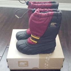 SOREL Youth Snowboots - SIZE 2