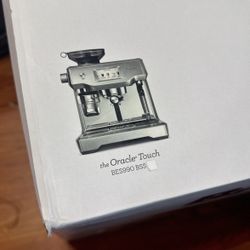 Breville Oracle Touch Espresso Machine, Brushed Stainless Steel, BES990BSS