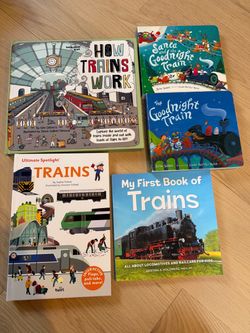 Train books for kids