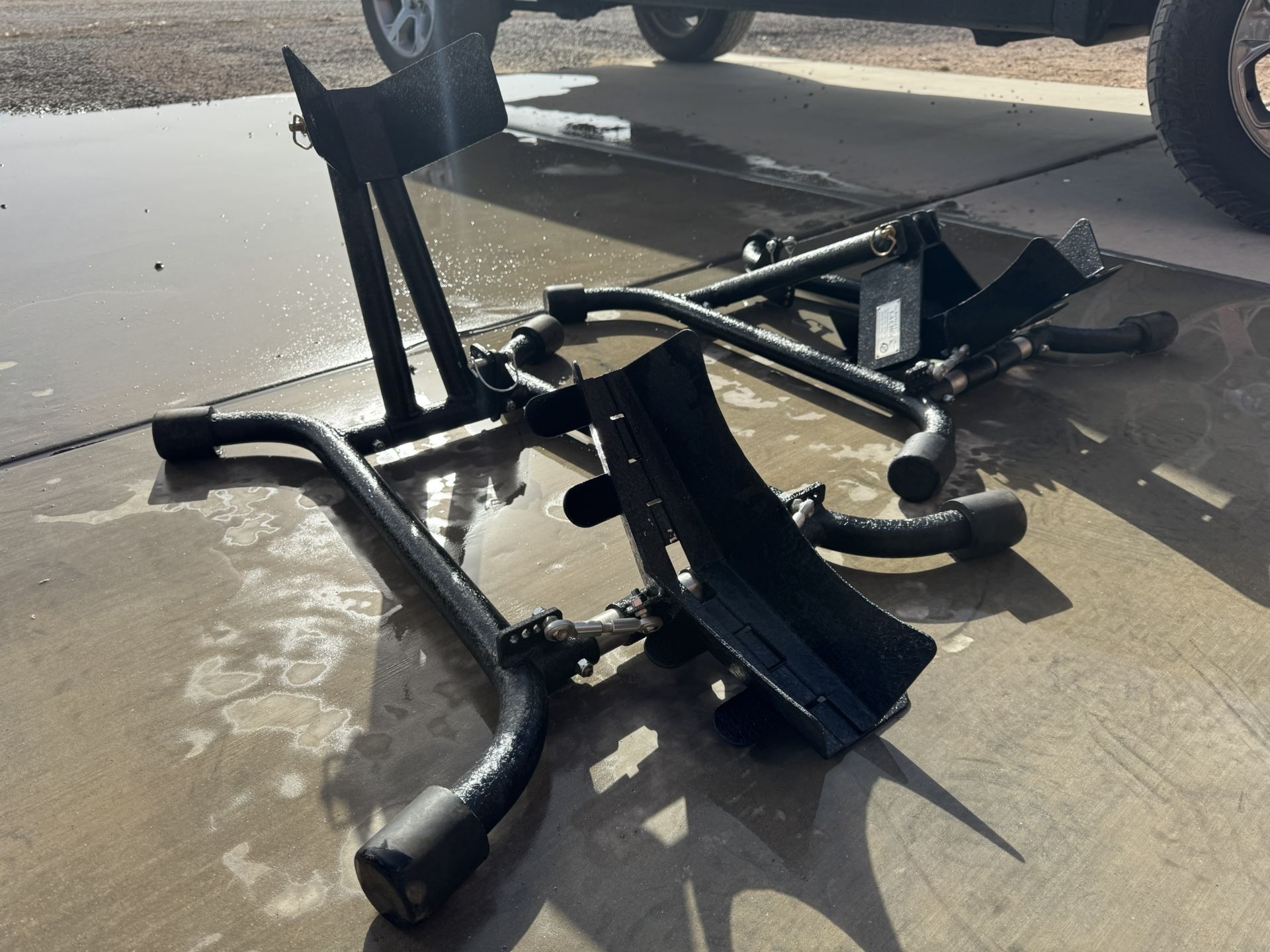Baxley La chock Motorcycle Wheel Mount