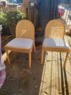 Boho Style Dinning Chairs 2 only