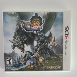 Monster Hunter 3 Ultimate For Nintendo 3Ds 