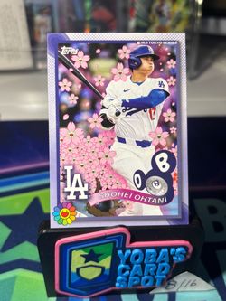 🌸⚾ SHOHEI OHTANI — MLB TOKYO SERIES ⚾🌸  🇯🇵 2025 Topps MLB World Tour: Tokyo Series ⭐ Shohei Ohtani #1 🌸 Murakami Complex Exclusive 💙 Los Angeles