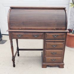 Vintage Roll Top Desk 