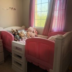 Twin Bed Frame,  Mattress Is Not Include 