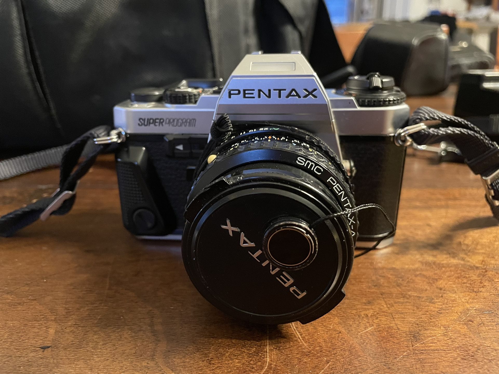 Pentax SLR 35mm - Super Program with Lenses, Flash, Filters, Bag
