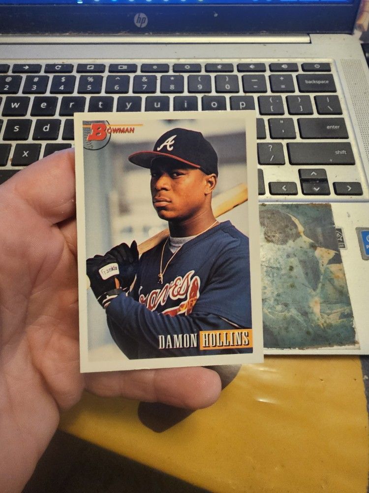 Damon Hollins Baseball Card