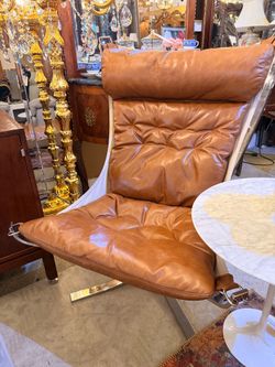 Falcon Leather Chair - 50% OFF OFFER!!!