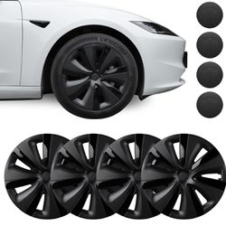 2024 Wheel Cover 18 Inch for Tesla Model 3 Aero Wheel Cap kit Hub Caps OEM ABS Rim Protectors Cover Replacement 