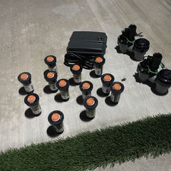 Grass And  Sprinklers $3