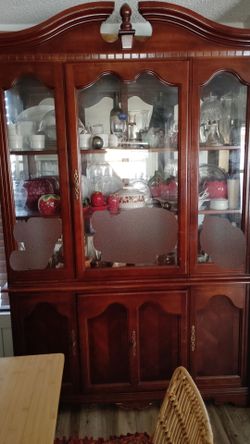 Hutch cherry wood