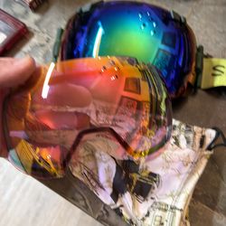 Smith ski goggles Adam Haynes