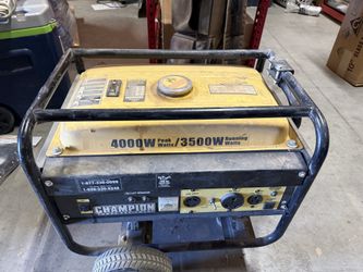 Champion Gas powered generator