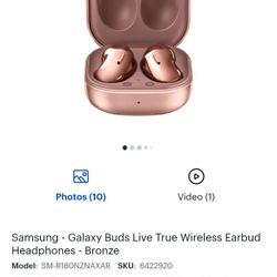 Used Galaxy Buds Live For Sale 