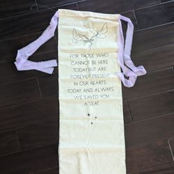 Memorial Wedding Sign, Lavender