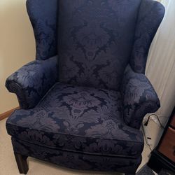 Navy Arm Chair