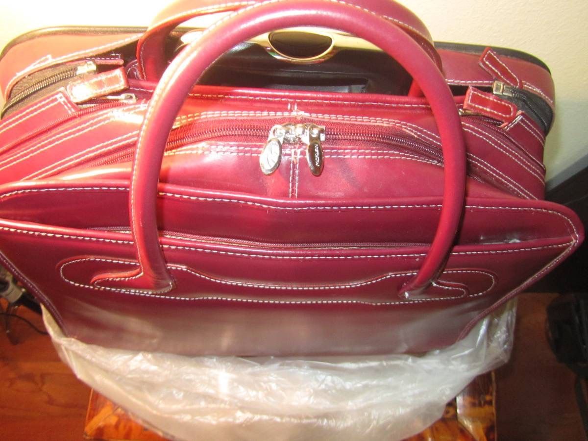 McKlein W Series Willowbrook Detachable-Wheeled Briefcase