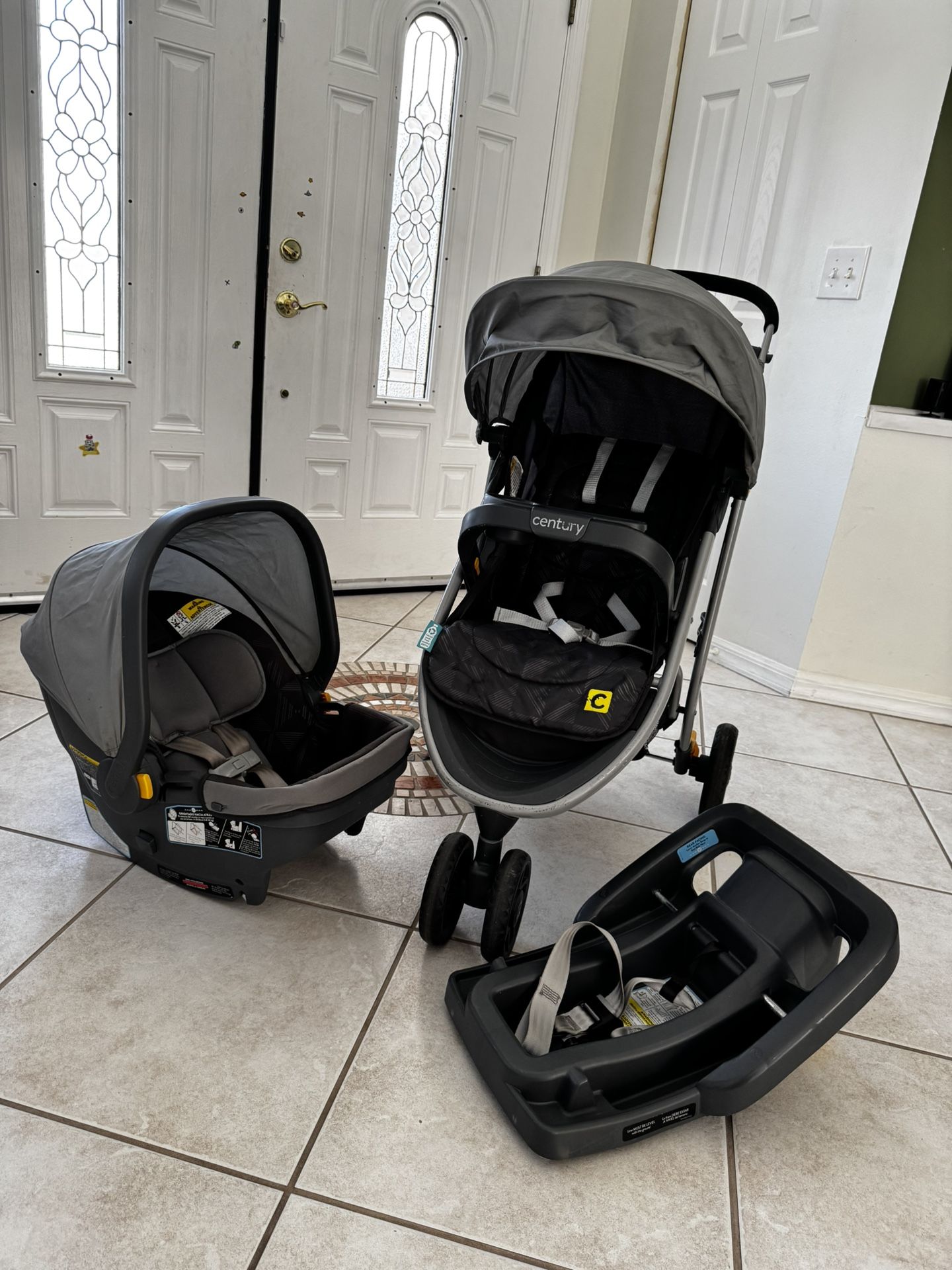 Century Stroll On 3-Wheel 2-in-1