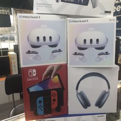 Oculus Meta Quest3 Ps5 Portal Nintendo Switch New Sealed No Crdt Needed Pay Down Only