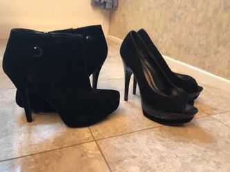 Both Black Heels 👠