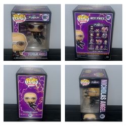 Funko Pop GAMES - HOT FUZZ Nicholas  FUNKO FUSION (New/Code Card Unused) 